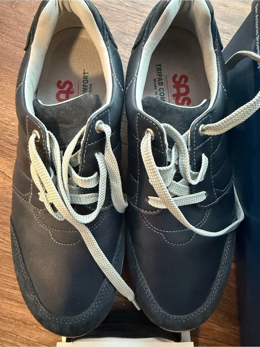 Brand new Men’s SAS Blue Shoes with Box